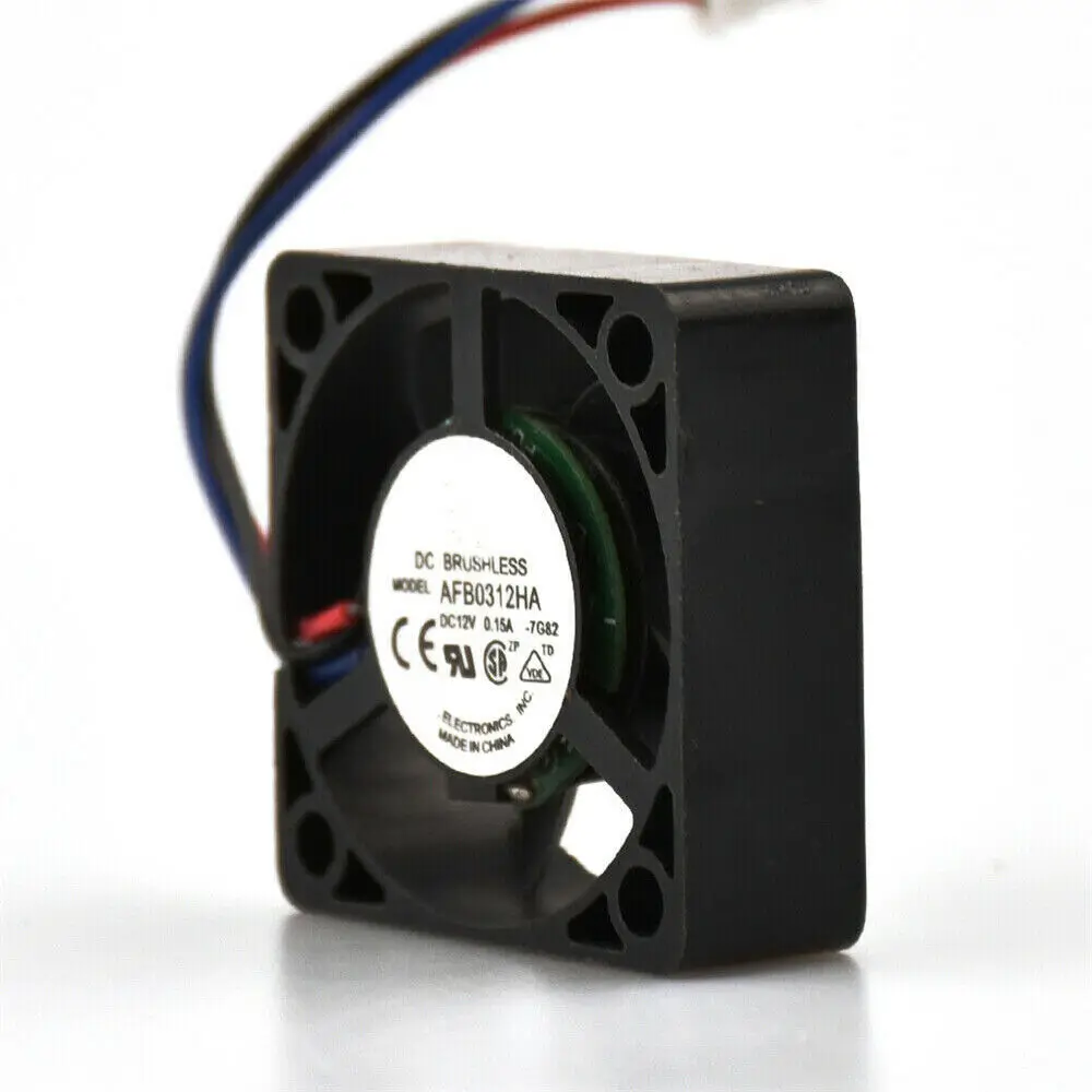 

For AFB0312HA 12V 0.15A 3 Pin 30x30x10mm Server Square Cooling Fan Cooler Fan Heatsink Radiator