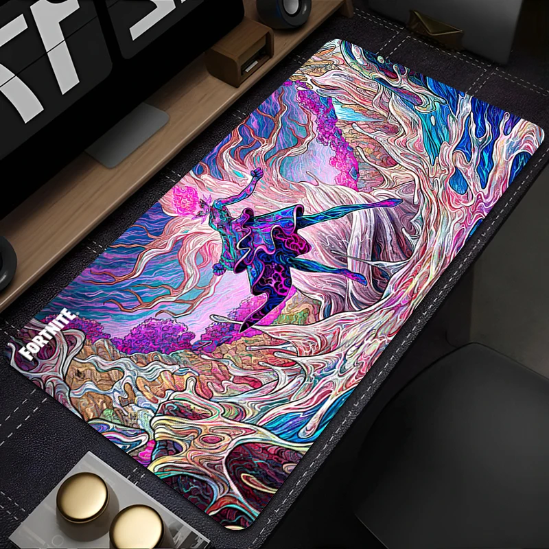 

F-Fortnite Mouse pad non-slip laptop keyboard pad office desk pad game player large Mouse mat PC carpet Anime Game big Mousepad