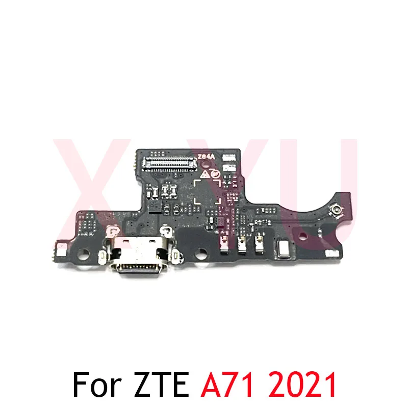 Dla ZTE Blade A31 A51 A71 2021 złącze stacji dokującej USB do ładowania płyta portu Flex Cable