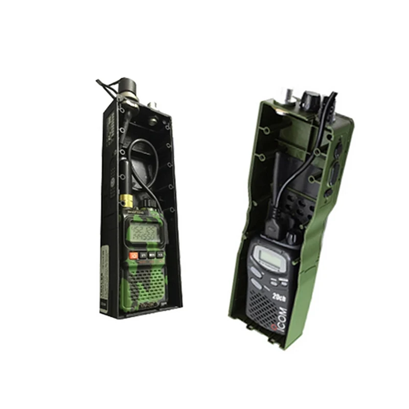 Tactical PRC-152 Radio Dummy Talkie Walkie Case Radio Prc Tactical Military Airsoft Gear Hunting Sport No Function