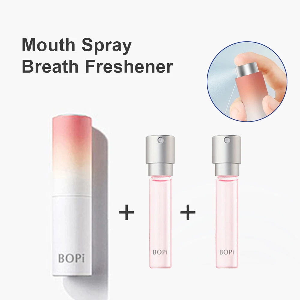 Cheap Mouth Freshener 8ml Oral Spray Portable Fresh Breath Spray Oral Care Mist For Bad Breath Repalcable Mouth Freshener