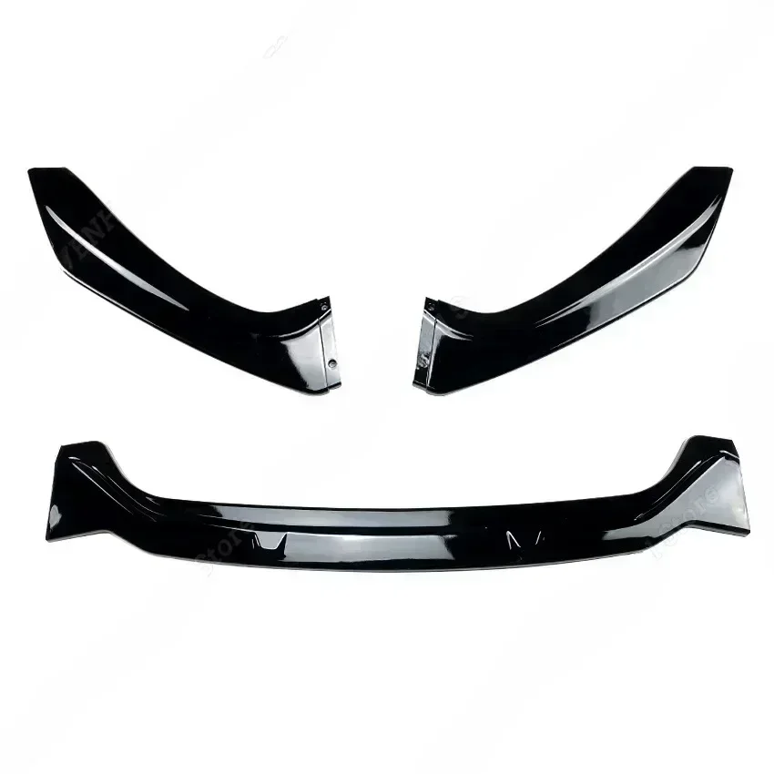 New！For BMW 1 Series F20 F21 2015~2019 LCI 116i 118i 120i M135 M140i M-Pack Style Car Front Bumper Lip Splitter Spoile Spoiler