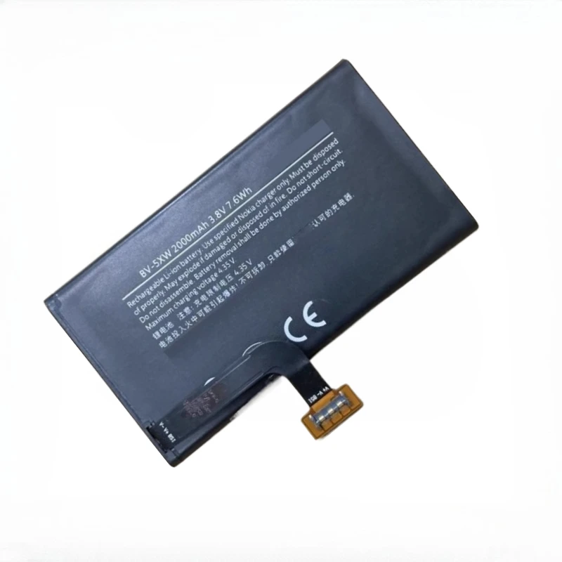 بطارية جديدة عالية الجودة قابلة للاستبدال BV-5XW 2900mAh لهاتف Nokia Lumia 1020 EOS Zoom Lumia1020 RM-876 RM-875 RM-877 RM 876 875 877