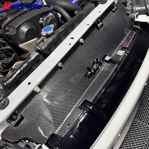 Osłona panelu chłodzenia przedniej maski do Nissan Skyline R34 (tylko GTT) z włókna węglowego