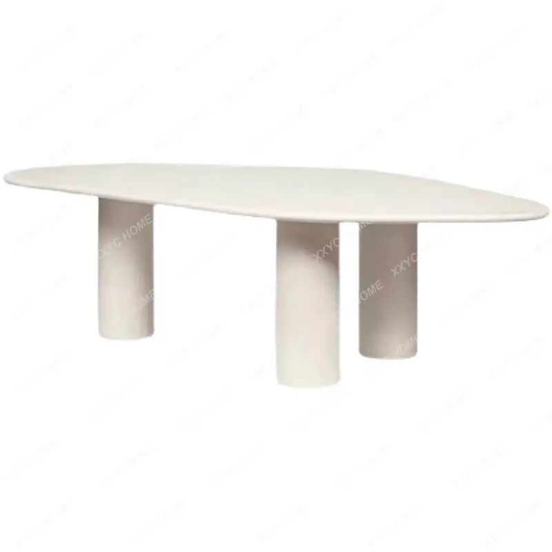AA solid wood cloud dining table simple atmosphere negotiation coffee large office conference workbench