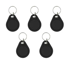 5pcs Ntag215 NFC Tags keychain 13.56MHz ISO14443A RFID Keyfobs Ntag 215 Chip for all NFC enabled phones