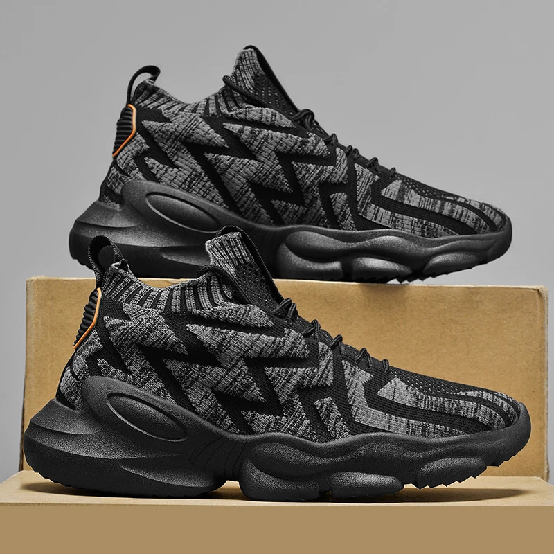 

2025 Summer Men's Sneakers Fashion Soft Sole Comfortable Breathable Running Shoes Designer Mens Tennis Shoes New Tenis Masculino