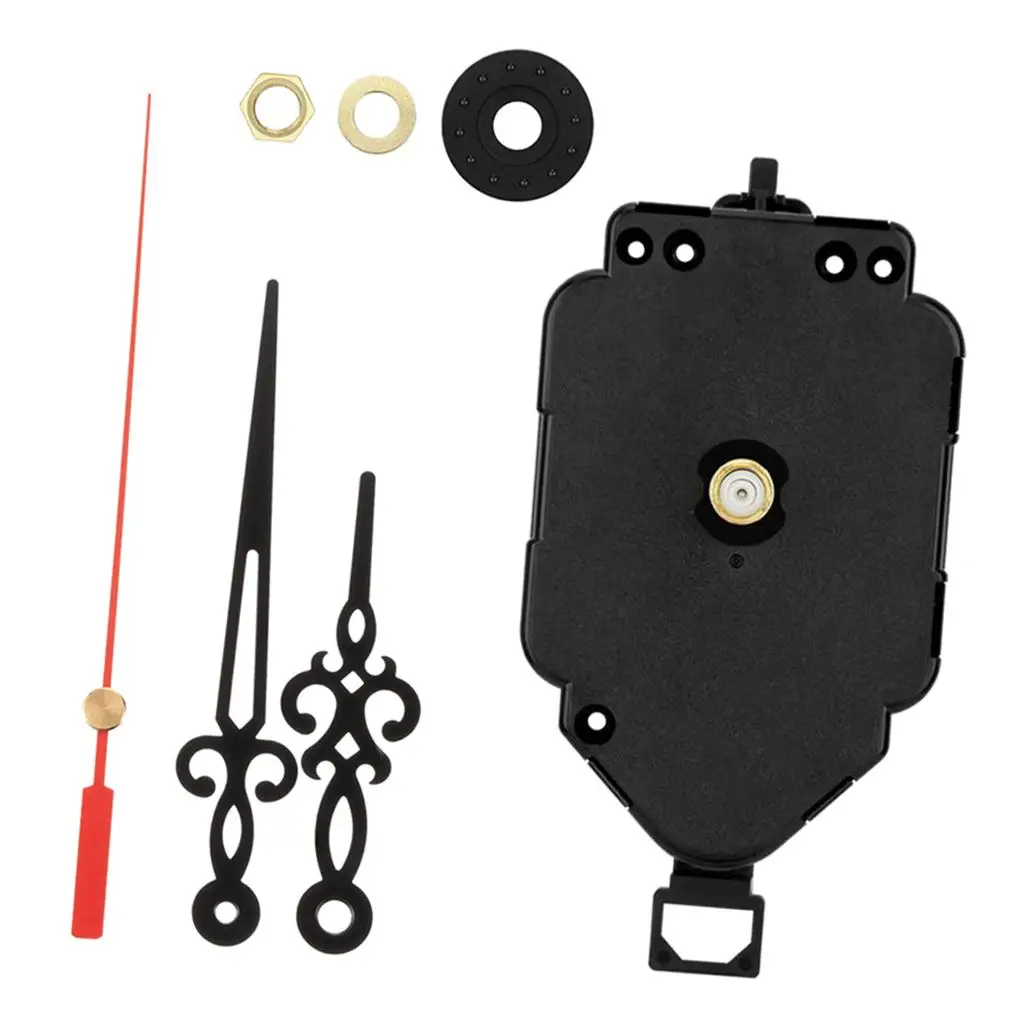 Kit de mécanisme d'horloge à quartz mince avec aiguilles pour la fabrication et la réparation d'horloges murales DIY