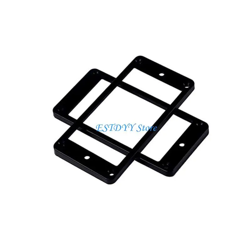 G6DE Humbucker Cover Pickup Covers Mounting Ring Curved Tapered for LP Electric Guitar Accessories