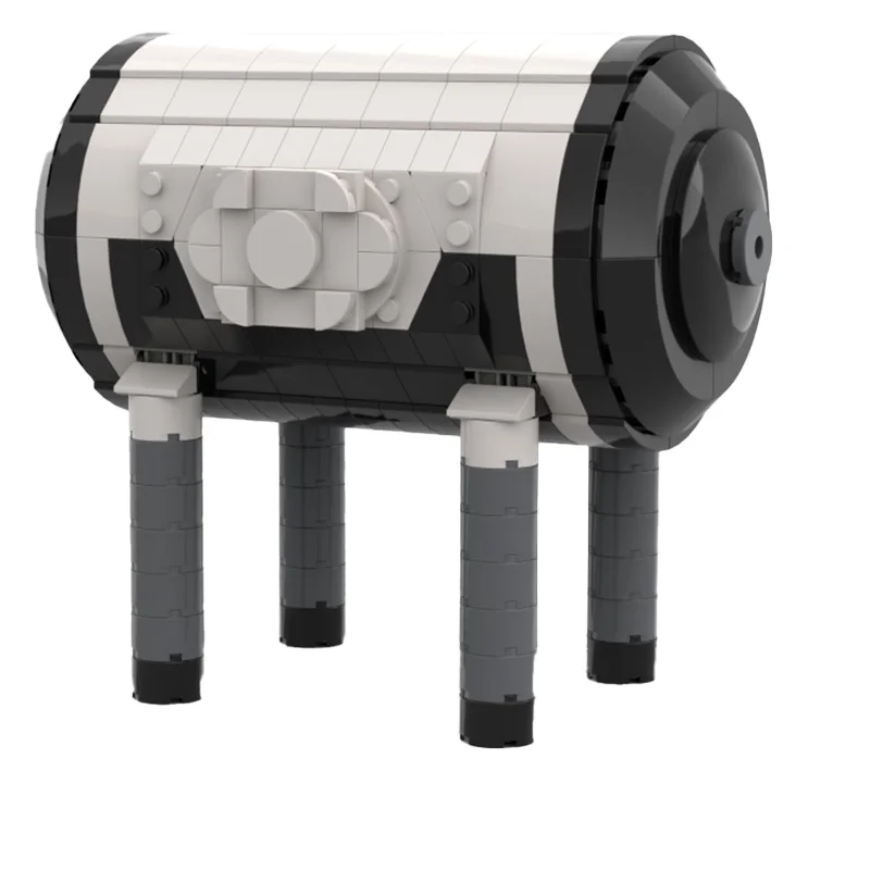 

19 PCS Space Series MOC Compartment Reinforcement Piece Model Building Blocks Technology Assembly Toys Christmas Birthday Gifts