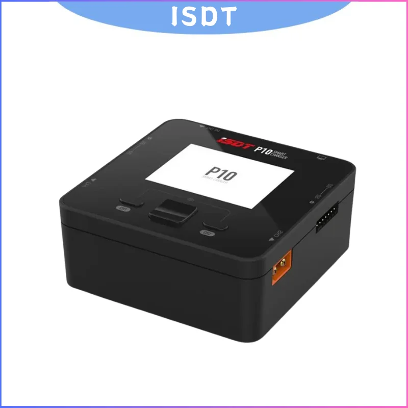 

ISDT P10 LiPo Battery Balance Charger DC 250WX2 10A 400W Dual Channel Output 1-6S Li-ion Life NiCd NiMH LiHV PB Smart Battery