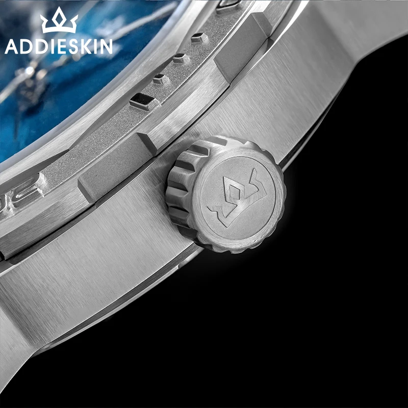 AddiesKin K002 Automatic Mechanical Luxury Watch reloj hombre 9015 Movement Sapphire Glass 100m Diver BGW9 Luminous Men‘s Watch view 5