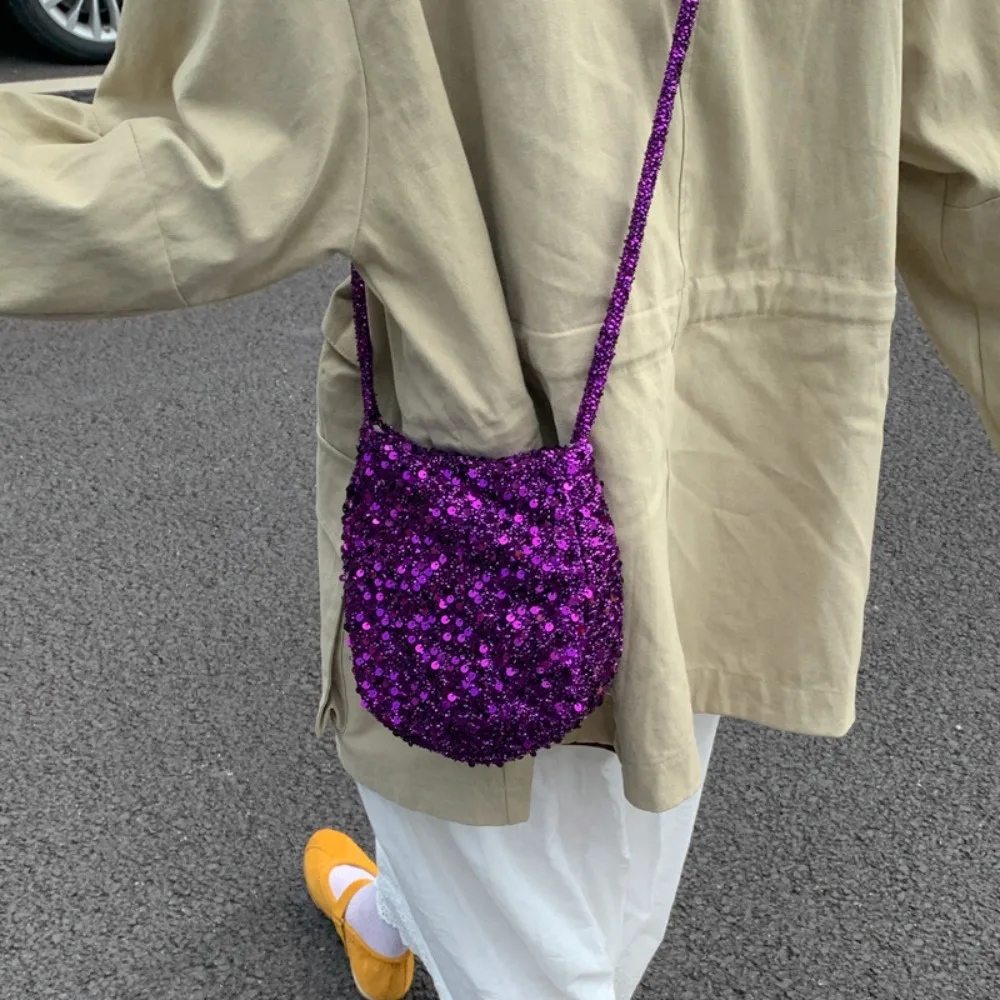 

Модная блестящая сумка через плечо с блестками и сердечком, большая вместительная парусиновая сумка на плечо, милая тканевая сумка-мессенджер для студентов