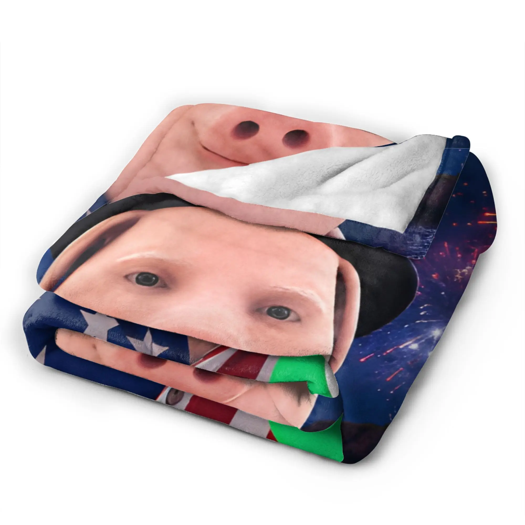 John Pork is Calling Blanket Soft Comfy  Throw Blanket Winter Boy Girl Sofa Home Travel Office Bedspread