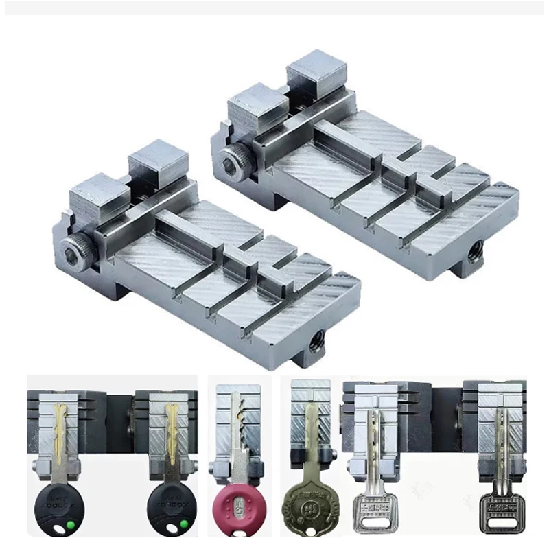 Multifunctional Key Clamping Fixture Jaw For Manual Key Cutting Machine Accessories Locksmith Tools