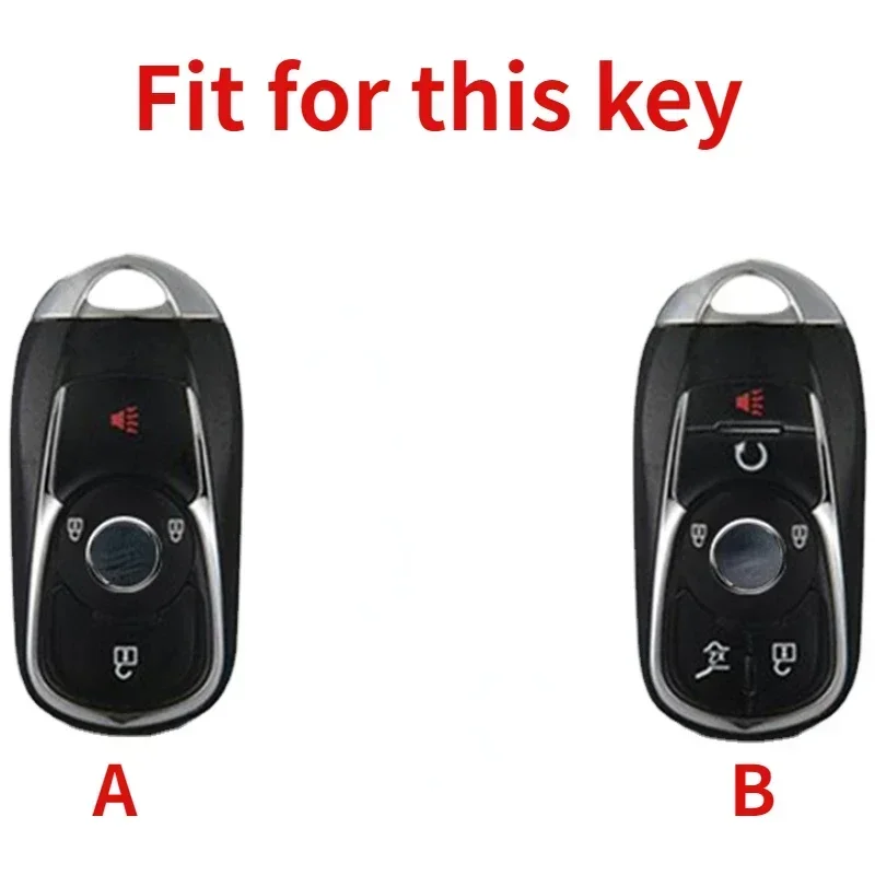 TPU Car Key Case For Buick Encore Envision GL8 New Lacrosse Keys Cover Protect Shell Fob Auto Keychain Accessories Car Styling