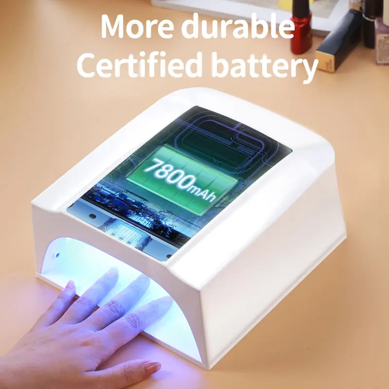 Private Label High Power Professional Rechargeable Uv Led Nail Lamp Gel Nail Light for Nail Polish