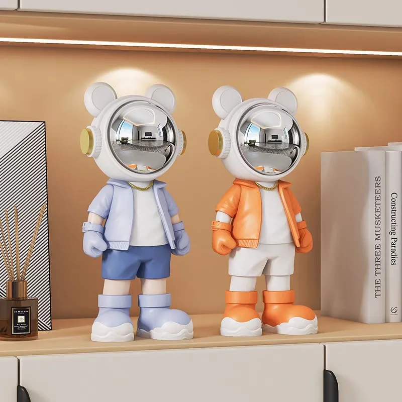 

Statue Astronaut Sculpture Living Room Aesthetic Sculpture Creative Interior Art Statue Desk Home Decoration Living Room