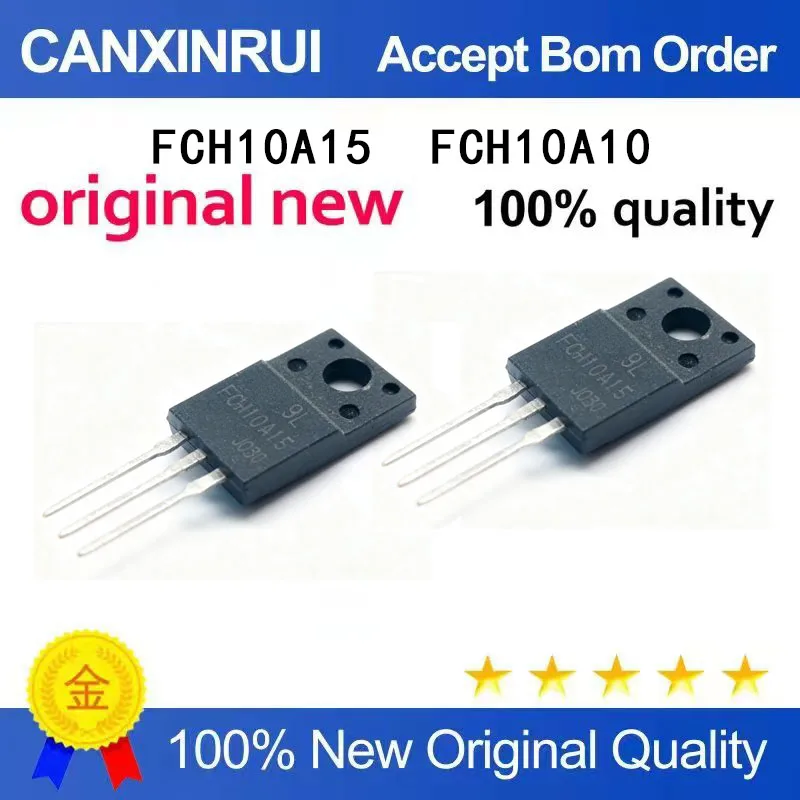 (5 Piezas) Chip IC FCH10A15 10A15 TO-220F FCH10A10 10A10 Original, Nuevo, en Existencia