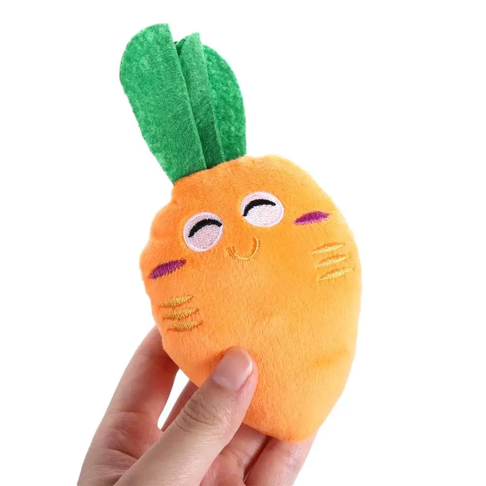 ของเล่นสุนัขรูปแครอทมีเสียง 1 ชิ้น ของเล่นสัตว์เลี้ยงแบบมีเสียงบีบ ของเล่นเคี้ยวสำหรับสัตว์เลี้ยง