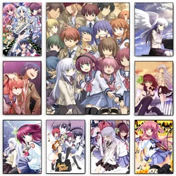 1PC Angel Beats Poster Paper Print Home Living Room Bedroom Entrance Bar Restaurant Cafe Art Painting Decoration