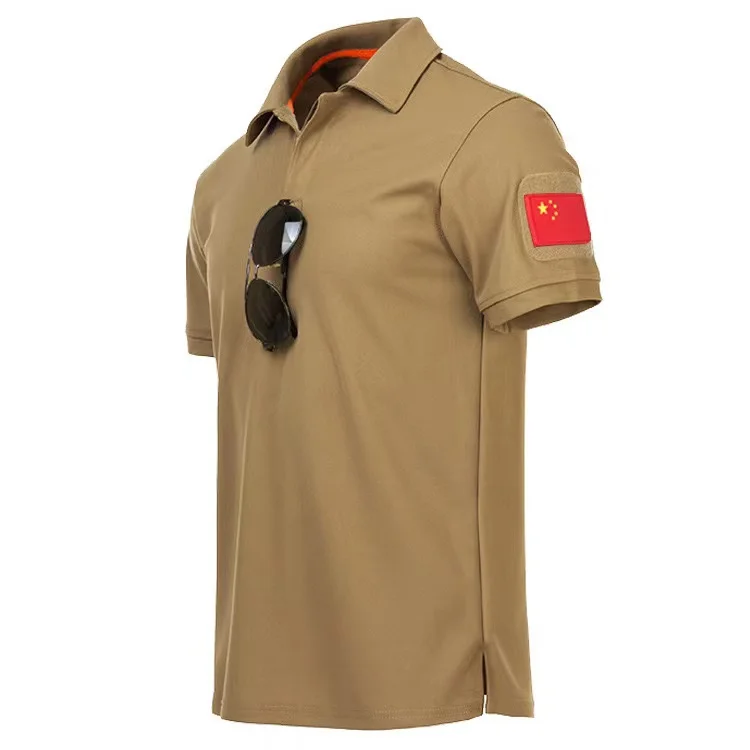 Taktisches Cargo Quick Dry Combat T-Shirt Herren Militär Armee Pullover Outdoor Jagd Camping Klettern Trekking Wandern Shirts – Detail 15