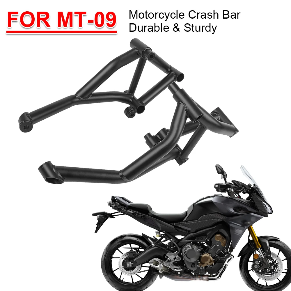 Crash Bar Motorcycle Steel Engine Guard Frame Protector For Yamaha MT-09 SP XSR900 Tracer 900/GT 2018-2020 Bumper Protection