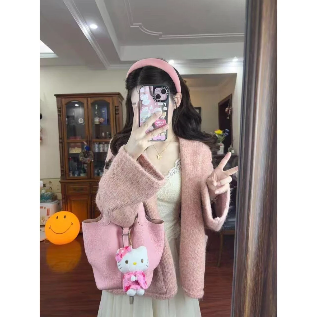 

Мягкий уютный женский вязаный свитер, свободный повседневный свитер, осень-зима, Новое поступление, открытый кардиган, модная верхняя одежда для ленивых девушек