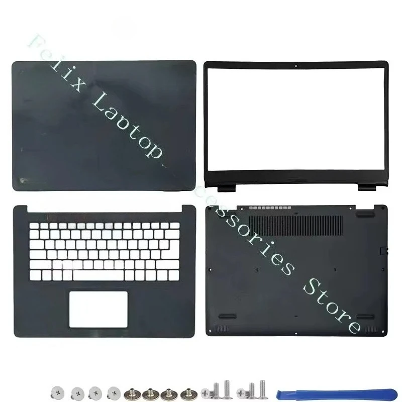 For Vostro 3400 3401 3405 V3400 V3401 New LCD Rear Cover Front Frame Palm Pad Bottom Cover Top Cover black/silver