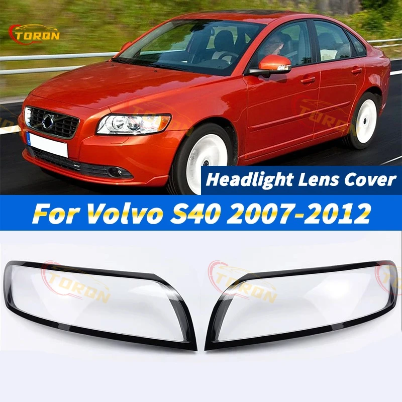 

Для Volvo S40 2007 2008 2009 2010 2011 2012 крышка фар автомобиля крышка фары абажур фары крышка лампы автозапчасти
