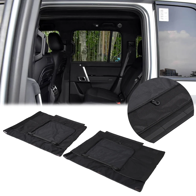 

Front Rear Car Curtain Waterproof Car Window Shades Outdoor Window Sun Visor Car Interior Accessories For iCAR V27 2026