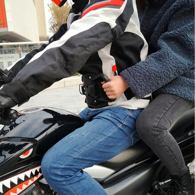 

Motorcycle Scooters Safety Belt Rear Seat Passenger Grip Grab Handle Non-slip Strap Universal Motorcycle Seat Strap For Children