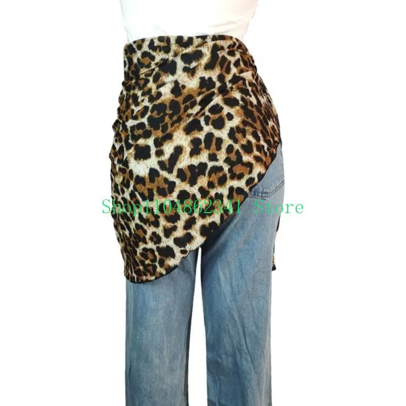 Phụ nữ 5as Bãi biển Sarong Sarong Suit Wrap Váy Leopards In mặc áo bơi áo bơi cho đồ bơi