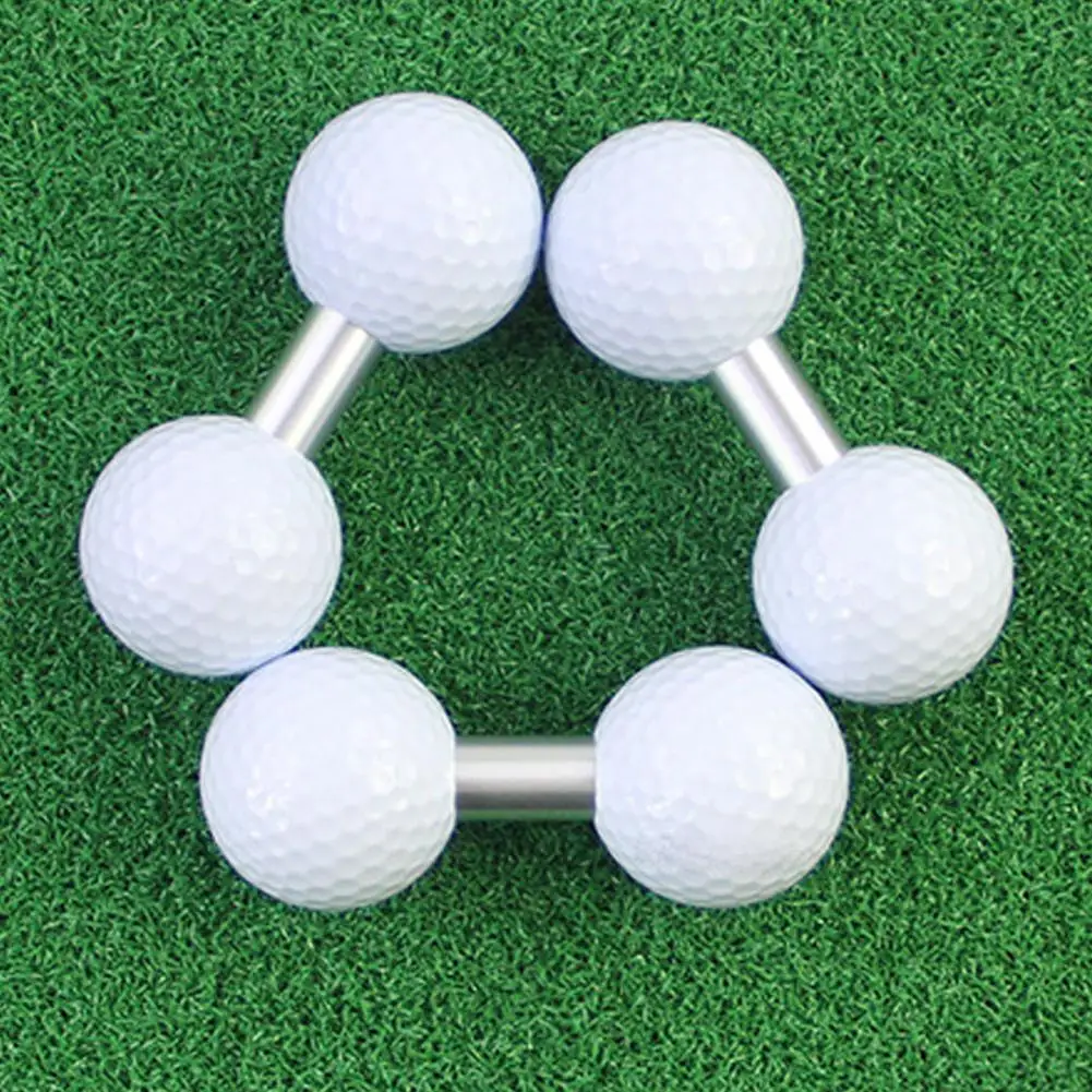 Herramienta de Mejora de equilibrio de Golf, entrenador de práctica de Golf de doble bola para poner equilibrio, accesorios de Golf para hombres, regalo para mejorar el Putting