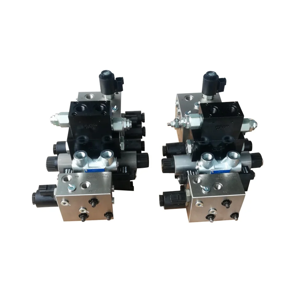 Euler, Hydraulic valve block for tractor and lifting, 3 valve manifold, valvemanifold block EHD2109001-02w