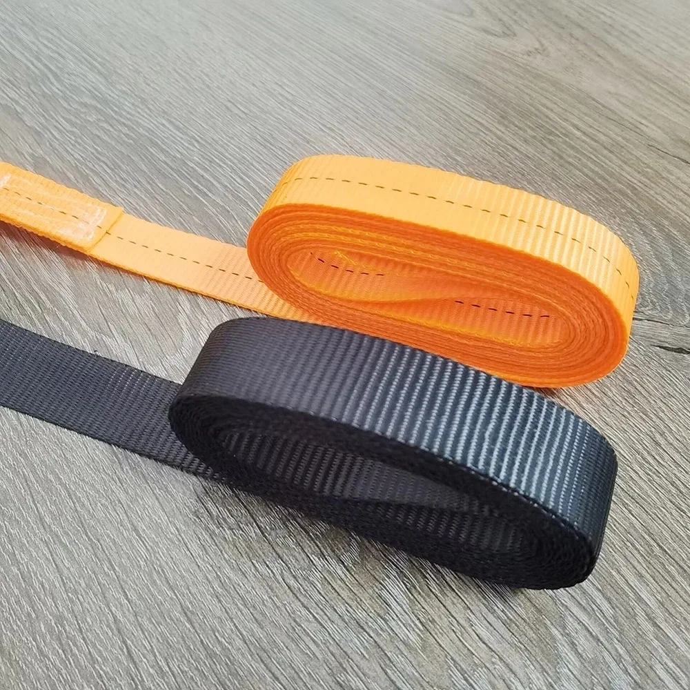 5 m langer Spanngurt mit Ratschenverschluss für den Gütertransport, Spannseil für den Transport von Gepäck und Waren, Outdoor-Camping – Detail 7