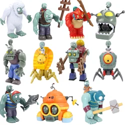 Plants vs Zombies Figures Conehead Cowboy Football Dr.Zomboss Yeti Gargantuar Chrismas Birthday Gifts Children Toy For Boy Grils