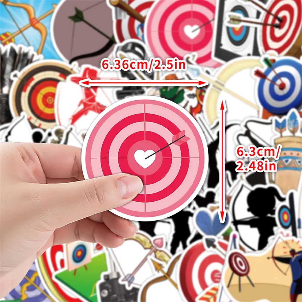 50pcs Cartoon Shooting Sports Graffiti Sticker For Phone Laptop Scrapbooking Supplies Kids Stickers Journal Accessories