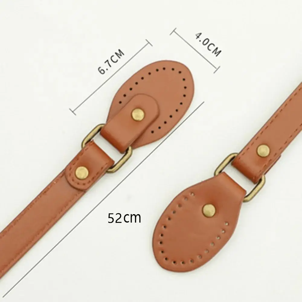 52cm Pu Leather Shoulder Bag Straps Bag Handles DIY Replacement Women Crossbody Handbag Handle Belts Strap Bag Accessories