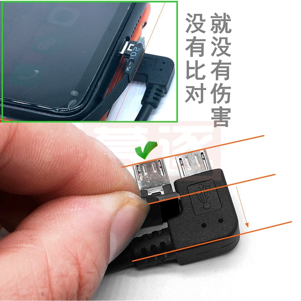 Kết Nối Đầy Đủ 5Pin Micro USB Nam Đến Nữ USB 2.0 Ngắn Dữ Liệu Sạc OTG Chuyển Đổi Cáp Mở Rộng Bộ 10Cm 20Cm