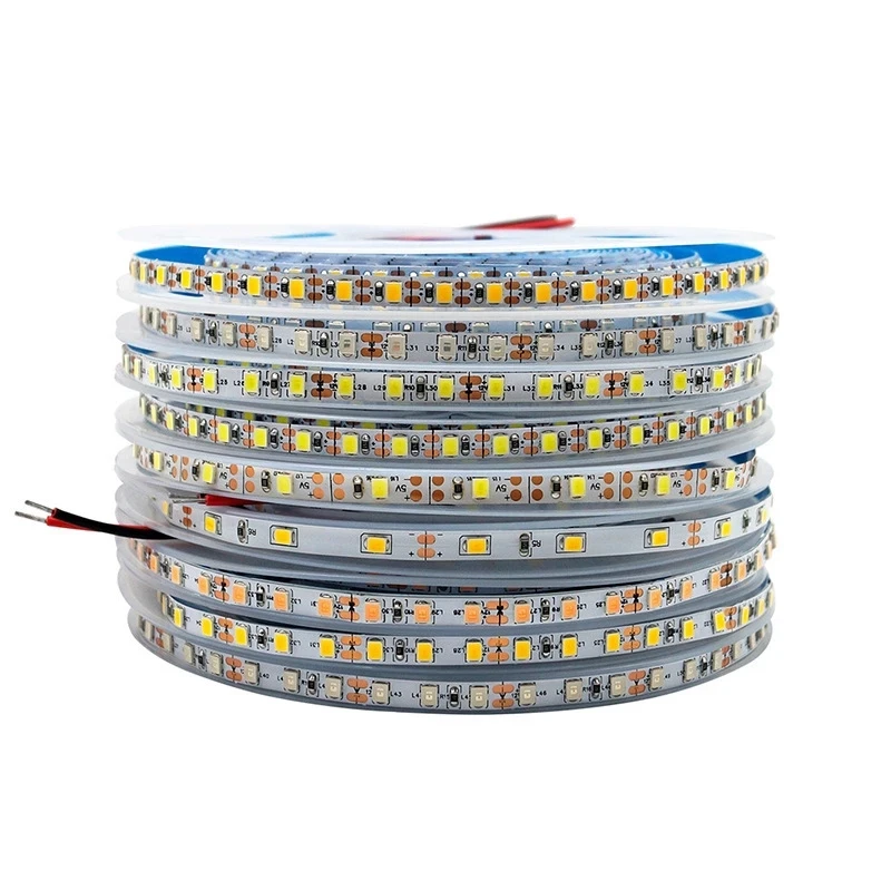 Ultra thin Narrow 3mm 4mm 5mm 8mm LED Strip  CCT RGB 12V 24V 120/240Leds/m Flexible LED Tape Natural White 4000k Red Green Blue