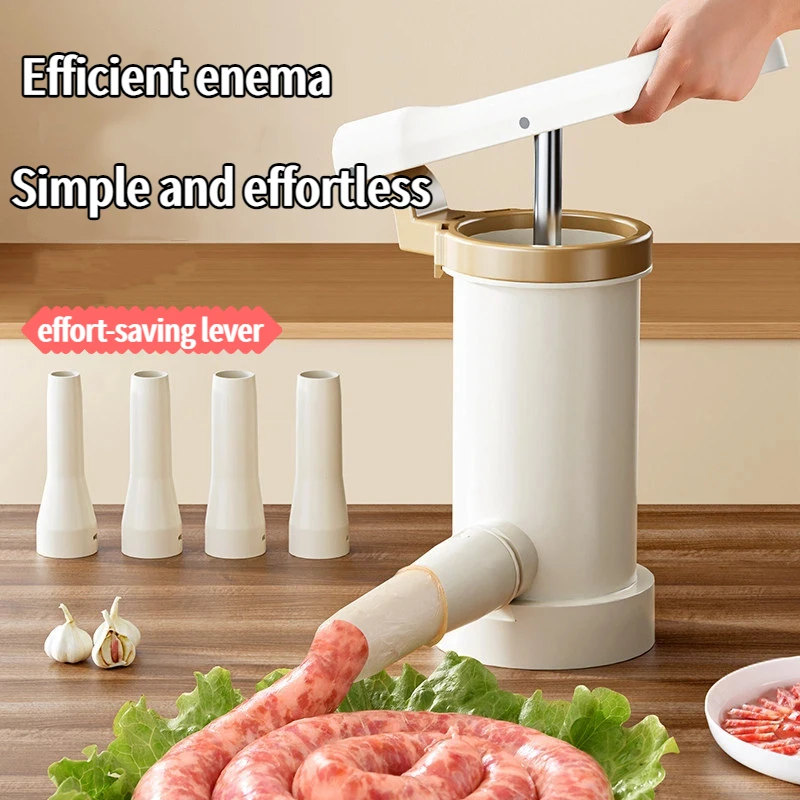 Home sausage filling machine, manual sausage filling machine, household sausage container sausage filling tool