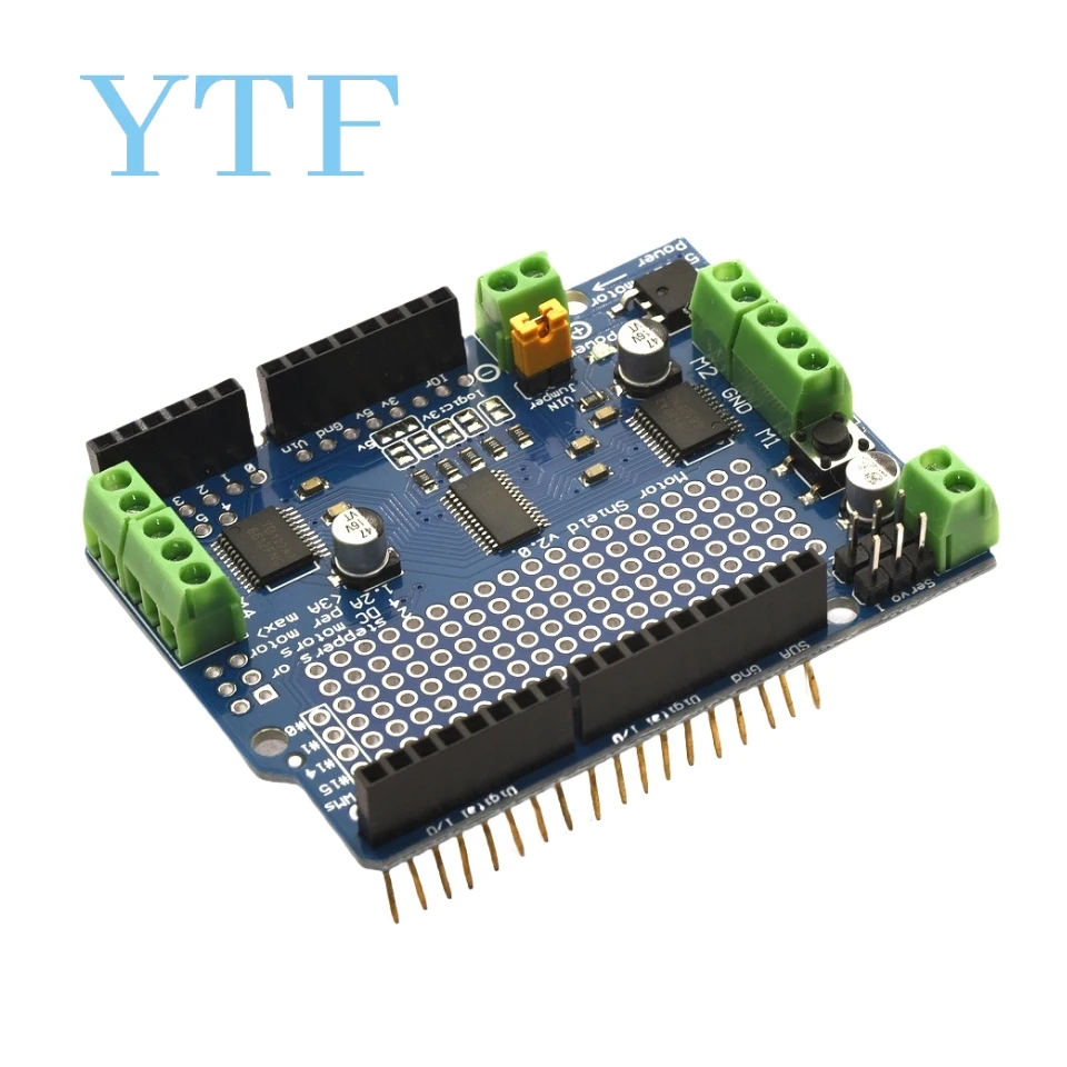 

TB6612 IIC I2C Mosfet Stepper Motor Module PCA9685 Servo Driver Shield Module For Arduino Robot PWM Leonardo Replace L293D