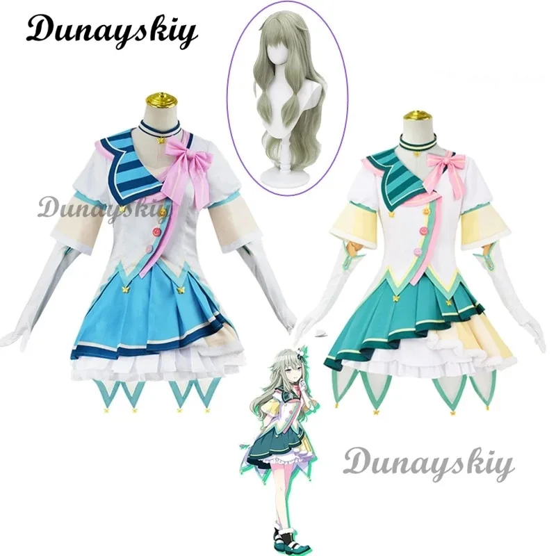 2025 yiyi kusanagi nene traje peruca projeto sekai colorido palco anime cosplay menina festa 3o aniversário país das maravilhas sho