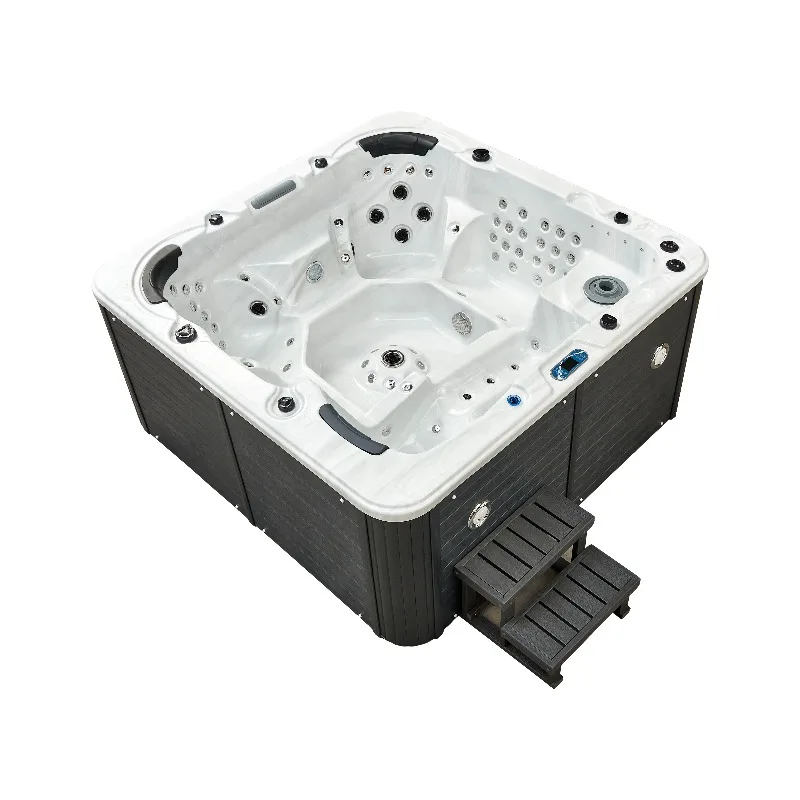 Luxury Acrylic Shell Hot Tub Outdoor Spa With Jacuzzier and Party Massage Bath