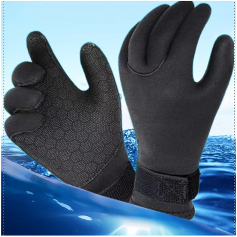 

3mm-5mm Neoprene Swimming Snorkeling Gloves Non Slip Warm Diving Winter Swim Gloves Men Women Diver Wetsuit Gloves