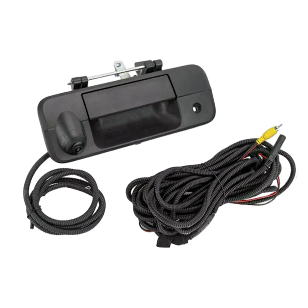 Tailgate Handle Rear View Camera Backup Tailgate Camera Replacement for Toyota Tundra 2007 2008 2009 2010 2011 2012 2013