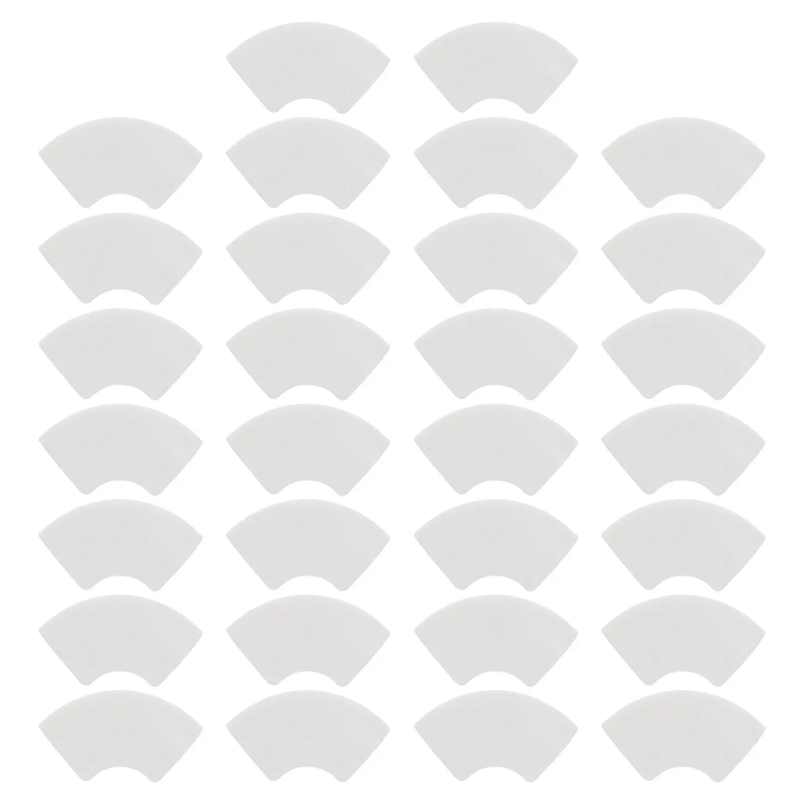 30Pcs Chair Leg Covers Non Slip Table Feet Protectors Floor Protection Extended Lifespan Smooth Texture Curved Edge Furniture