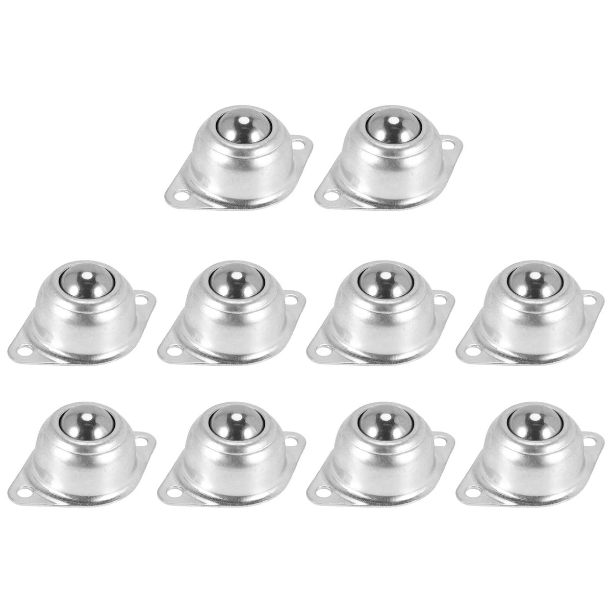 MLGB 10Pcs 3CM Dia Carbon Steel CY-15A Ball Transfer Unit Ball Bearing Conveyor Roller Ball Transmission Tool