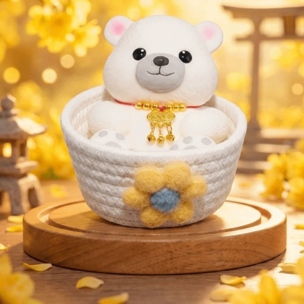 Cute Little Bear Little Bear Squishy Slow Rebound Cartoon Fidget Slow Rising Squeeze Holiday Present